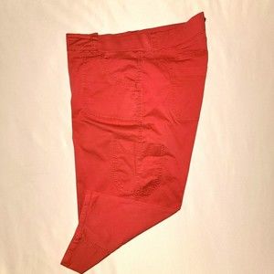 Lee By Rider Womens 20W Capri Cargo Comfort Waist Side Elastic Panels Pants